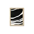 Picture of With Back & White  Lines _GroupedProduct_Rectangle_Portrait_Framed_Matted_