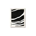 Picture of With Back & White  Lines _GroupedProduct_Rectangle_Portrait_Framed_Matted_