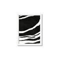 Picture of With Back & White  Lines _GroupedProduct_Rectangle_Portrait_Framed_Matted_