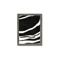 Picture of With Back & White  Lines _GroupedProduct_Rectangle_Portrait_Framed_Matted_