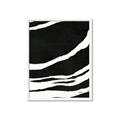 Picture of With Back & White  Lines _GroupedProduct_Rectangle_Portrait_Framed_Matted_
