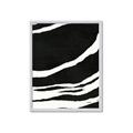 Picture of With Back & White  Lines _GroupedProduct_Rectangle_Portrait_Framed_Matted_