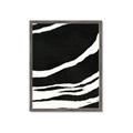 Picture of With Back & White  Lines _GroupedProduct_Rectangle_Portrait_Framed_Matted_