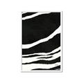 Picture of With Back & White  Lines _GroupedProduct_Rectangle_Portrait_Framed_Matted_