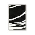 Picture of With Back & White  Lines _GroupedProduct_Rectangle_Portrait_Framed_Matted_