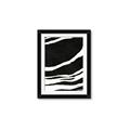 Picture of With Back & White  Lines _GroupedProduct_Rectangle_Portrait_Framed_Matted_