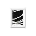 Picture of With Back & White  Lines _GroupedProduct_Rectangle_Portrait_Framed_Matted_
