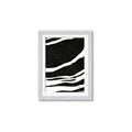 Picture of With Back & White  Lines _GroupedProduct_Rectangle_Portrait_Framed_Matted_