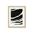 Picture of With Back & White  Lines _GroupedProduct_Rectangle_Portrait_Framed_Matted_