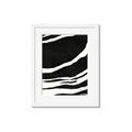 Picture of With Back & White  Lines _GroupedProduct_Rectangle_Portrait_Framed_Matted_