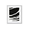 Picture of With Back & White  Lines _GroupedProduct_Rectangle_Portrait_Framed_Matted_