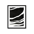 Picture of With Back & White  Lines _GroupedProduct_Rectangle_Portrait_Framed_Matted_