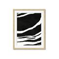 Picture of With Back & White  Lines _GroupedProduct_Rectangle_Portrait_Framed_Matted_