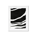 Picture of With Back & White  Lines _GroupedProduct_Rectangle_Portrait_Framed_Matted_