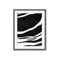 Picture of With Back & White  Lines _GroupedProduct_Rectangle_Portrait_Framed_Matted_