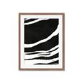 Picture of With Back & White  Lines _GroupedProduct_Rectangle_Portrait_Framed_Matted_