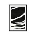 Picture of With Back & White  Lines _GroupedProduct_Rectangle_Portrait_Framed_Matted_