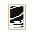 Picture of With Back & White  Lines _GroupedProduct_Rectangle_Portrait_Framed_Matted_