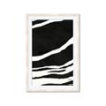 Picture of With Back & White  Lines _GroupedProduct_Rectangle_Portrait_Framed_Matted_