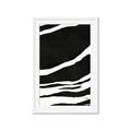 Picture of With Back & White  Lines _GroupedProduct_Rectangle_Portrait_Framed_Matted_