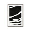 Picture of With Back & White  Lines _GroupedProduct_Rectangle_Portrait_Framed_Matted_
