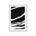 Picture of With Back & White  Lines _GroupedProduct_Rectangle_Portrait_Framed_Matted_