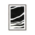 Picture of With Back & White  Lines _GroupedProduct_Rectangle_Portrait_Framed_Matted_