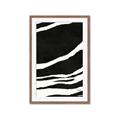 Picture of With Back & White  Lines _GroupedProduct_Rectangle_Portrait_Framed_Matted_
