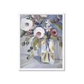 Picture of Bottle Neck Vase _GroupedProduct_Rectangle_Portrait_Framed_Matted_