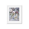Picture of Bottle Neck Vase _GroupedProduct_Rectangle_Portrait_Framed_Matted_