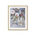 Picture of Bottle Neck Vase _GroupedProduct_Rectangle_Portrait_Framed_Matted_