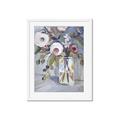 Picture of Bottle Neck Vase _GroupedProduct_Rectangle_Portrait_Framed_Matted_