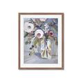 Picture of Bottle Neck Vase _GroupedProduct_Rectangle_Portrait_Framed_Matted_