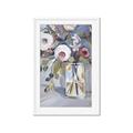 Picture of Bottle Neck Vase _GroupedProduct_Rectangle_Portrait_Framed_Matted_