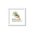 Picture of Pot On The Books I _GroupedProduct_Square_Framed_Matted_