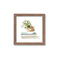 Picture of Pot On The Books I _GroupedProduct_Square_Framed_Matted_