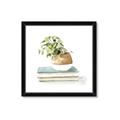 Picture of Pot On The Books I _GroupedProduct_Square_Framed_Matted_