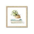 Picture of Pot On The Books I _GroupedProduct_Square_Framed_Matted_