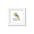 Picture of Pot On The Books I _GroupedProduct_Square_Framed_Matted_