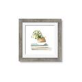 Picture of Pot On The Books I _GroupedProduct_Square_Framed_Matted_