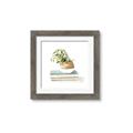 Picture of Pot On The Books I _GroupedProduct_Square_Framed_Matted_