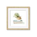 Picture of Pot On The Books I _GroupedProduct_Square_Framed_Matted_