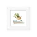 Picture of Pot On The Books I _GroupedProduct_Square_Framed_Matted_