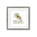 Picture of Pot On The Books I _GroupedProduct_Square_Framed_Matted_
