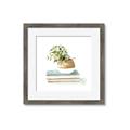 Picture of Pot On The Books I _GroupedProduct_Square_Framed_Matted_