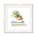 Picture of Pot On The Books I _GroupedProduct_Square_Framed_Matted_
