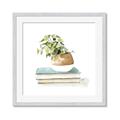 Picture of Pot On The Books I _GroupedProduct_Square_Framed_Matted_