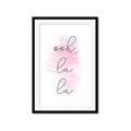 Picture of Ooh La La II _GroupedProduct_Rectangle_Portrait_Framed_Matted_