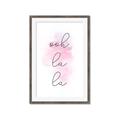 Picture of Ooh La La II _GroupedProduct_Rectangle_Portrait_Framed_Matted_