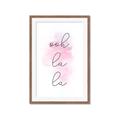 Picture of Ooh La La II _GroupedProduct_Rectangle_Portrait_Framed_Matted_